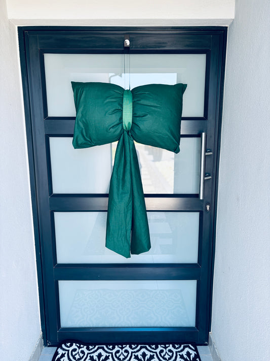 Giant door bows