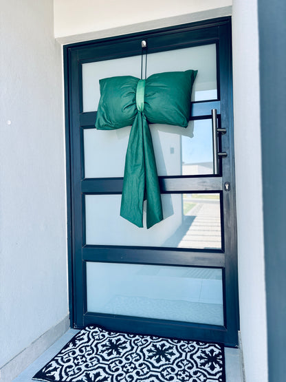 Giant door bows